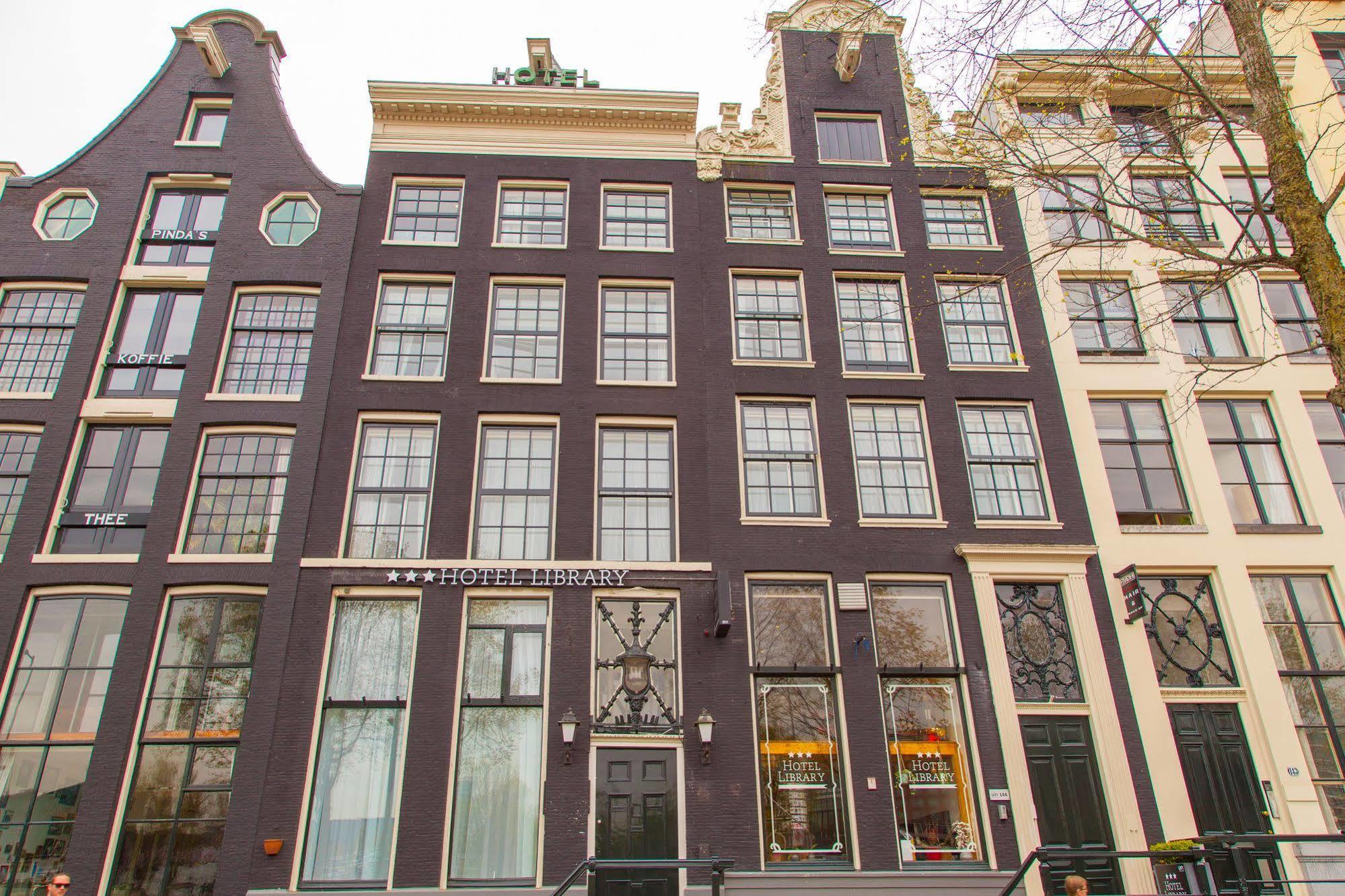 Hotel Library Amsterdam Exterior foto